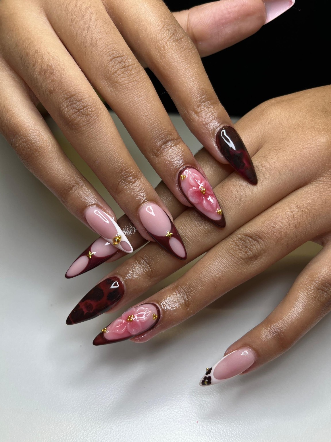 Editorial nail set by Nailed by Mbuyi